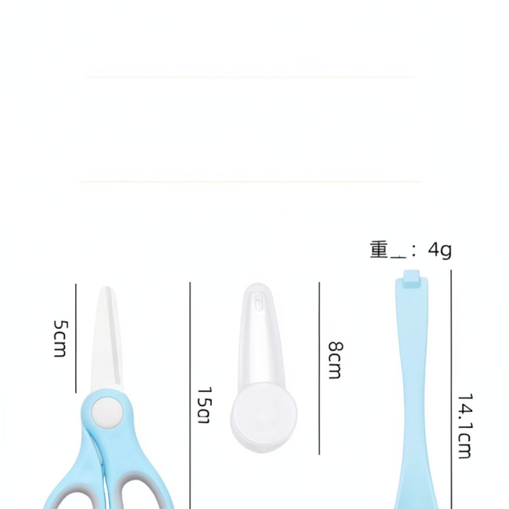 Baby Food Scissors - Ciseaux pour aliments pour bébés, lames