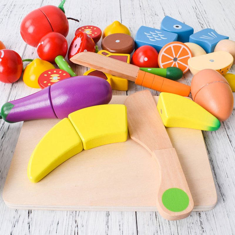 Jouet en bois coupe magnétique - Baby Food Vegetables avis et prix