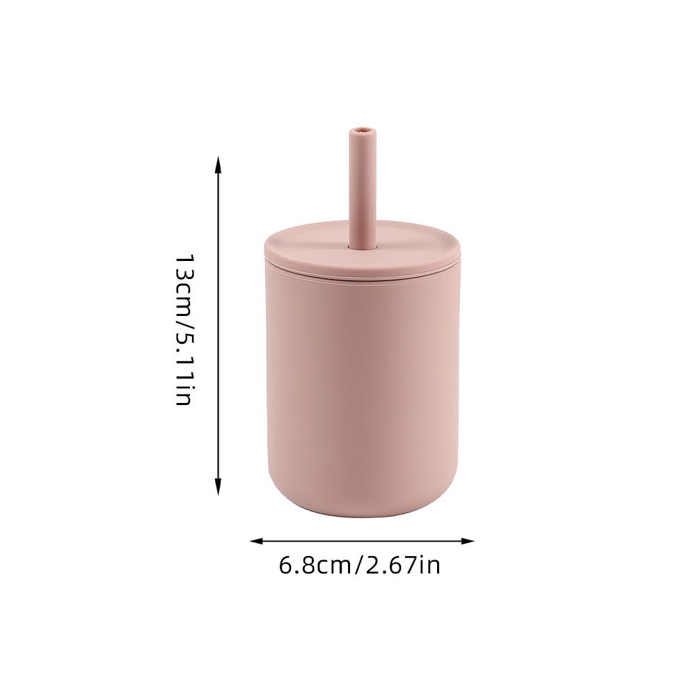 Gobelet à paille en silicone p - Baby Food Jars With Lids avis et prix